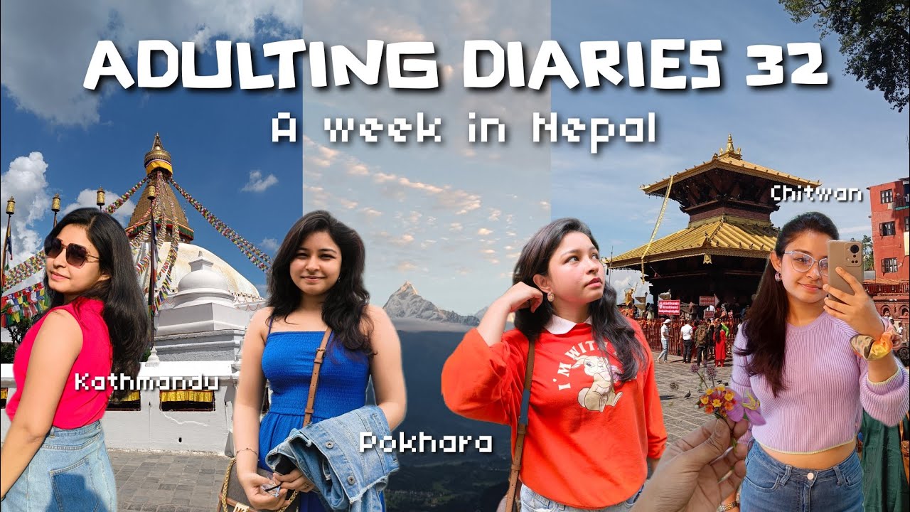  A week in Nepal : Aesthetic travel vlog of a Consultant 