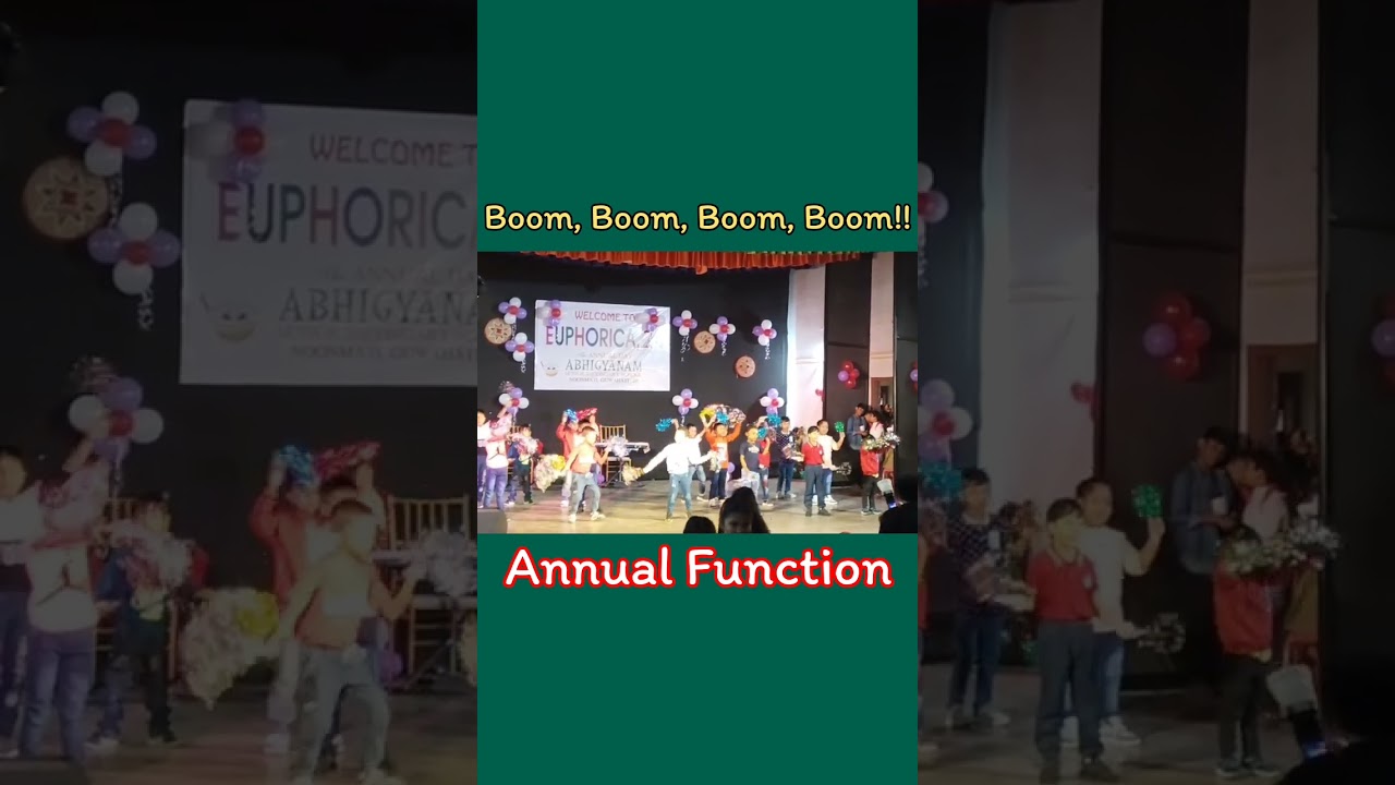 Boom, Boom, Boom, Boom | School Annual Function#annualdayperformance #kidsdanceperformance