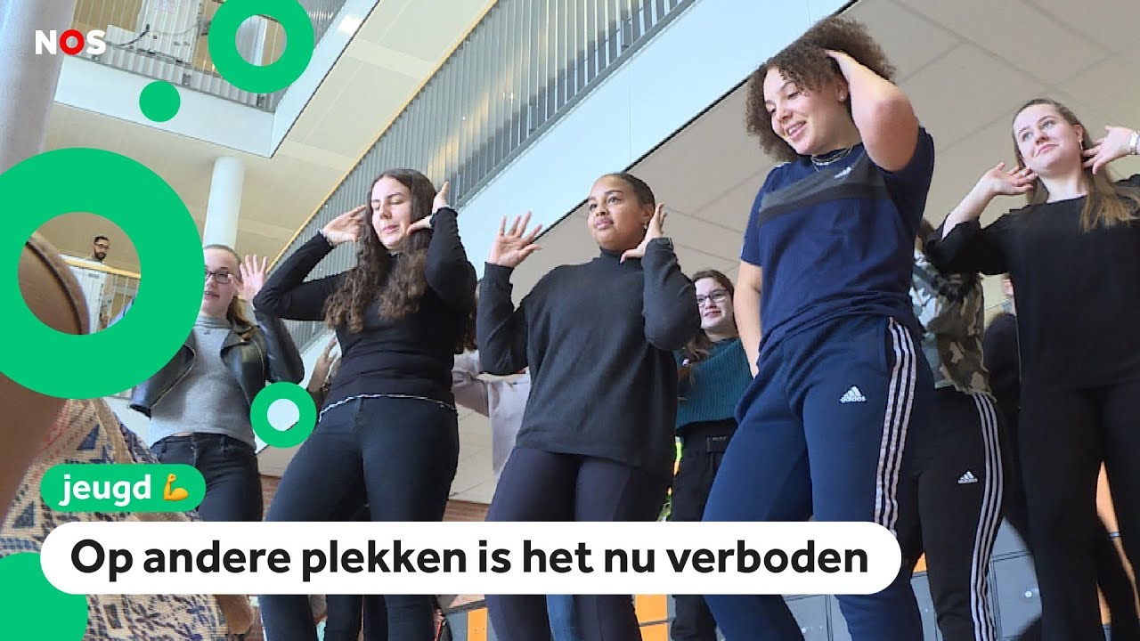 School heeft speciale zone om TikToks te maken