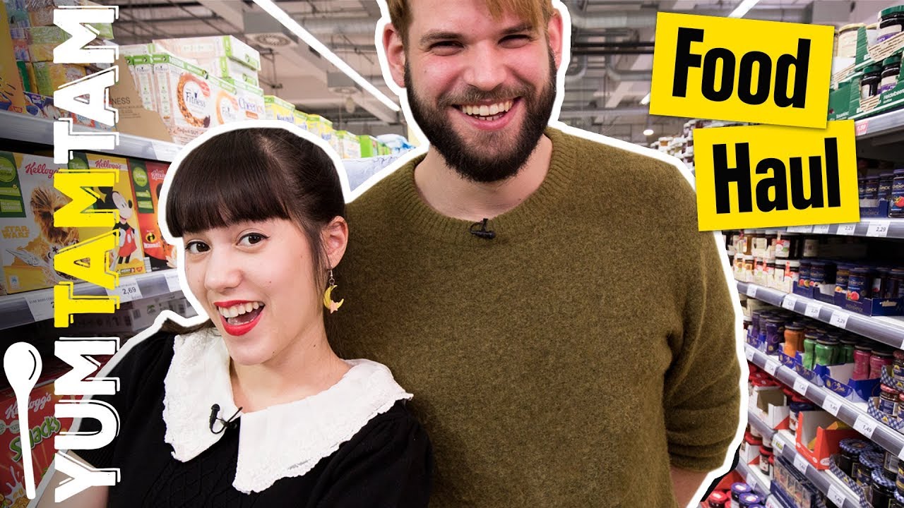 EDEKA FOOD HAUL #1 // Wir gehen mit euren Aufgaben einkaufen! // #yumtamtam