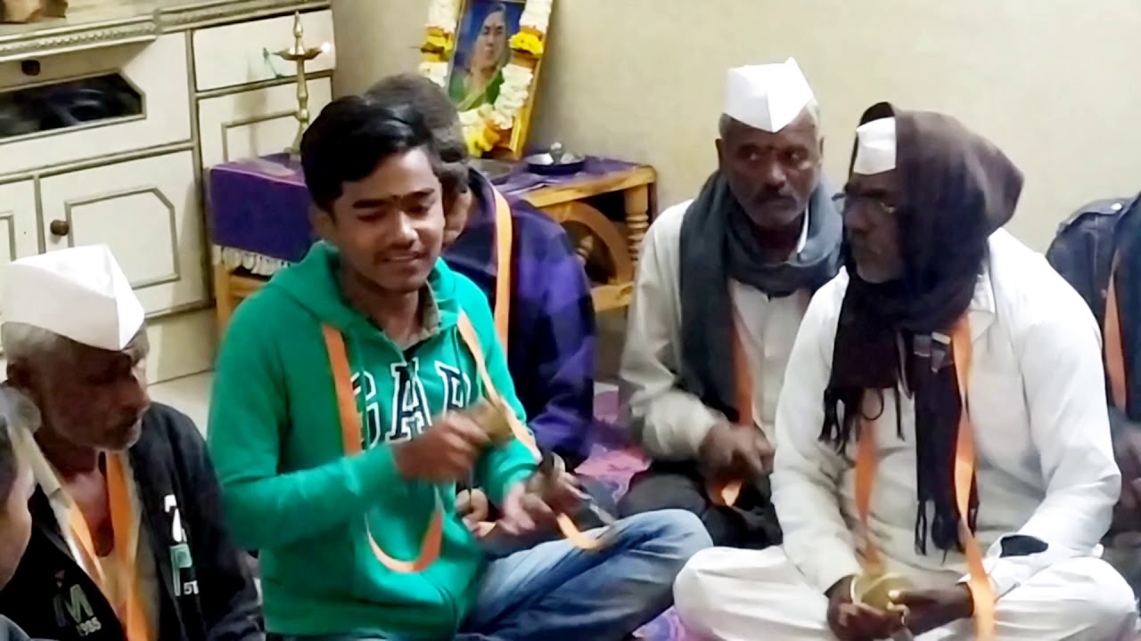 अवघे ची त्रैलोक्य आनंदाची आता | अभंग अनिरूद्ध नरवडे,ब्राम्हणवाडा,अकोले,नगर#bhajan#kirtan