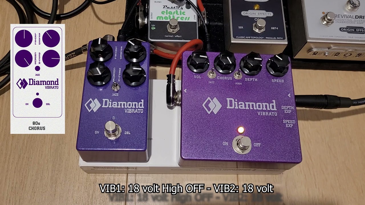 Diamond Vibrato - New vs original