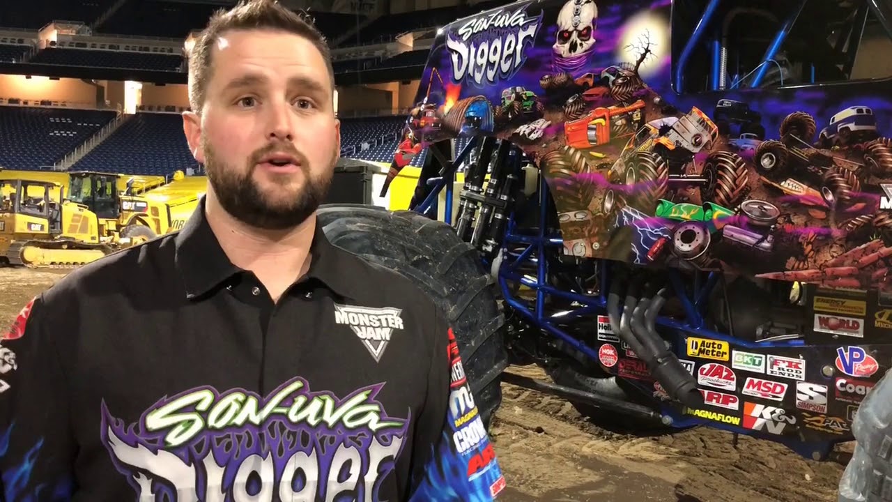 Son-uva Digger monster truck driver Ryan Anderson