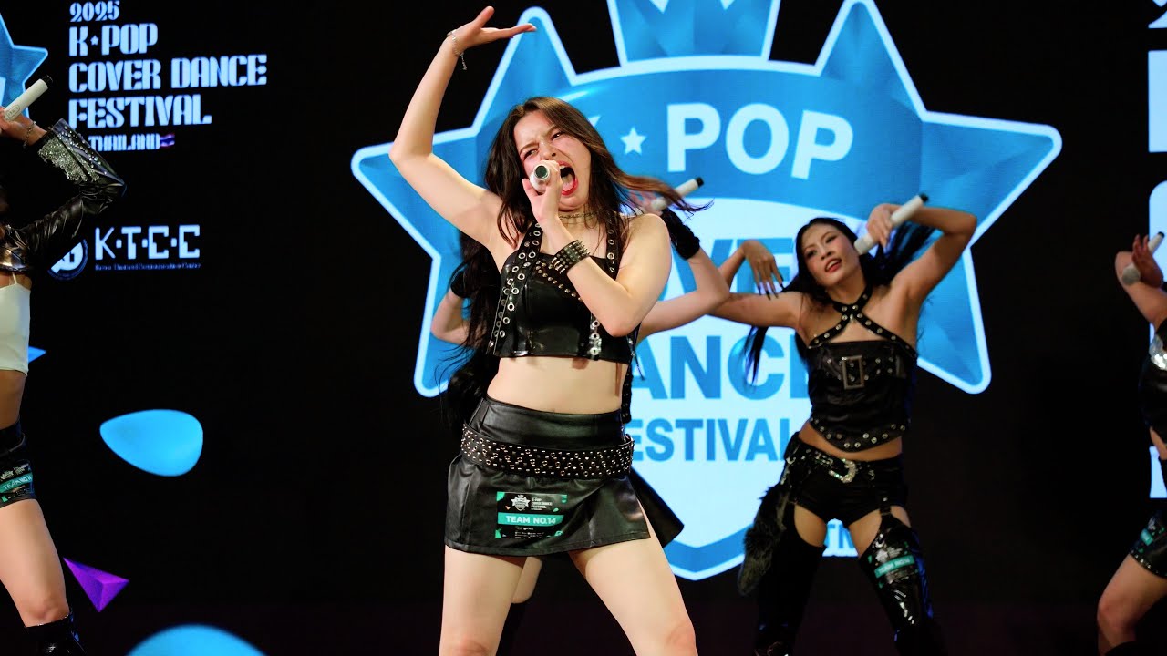 Fancam (Jennie as Ahyeon) Lollipop GG cover BABYMONSTER | 2025 K-POP Cover Dance in Thailand [4KHDR]