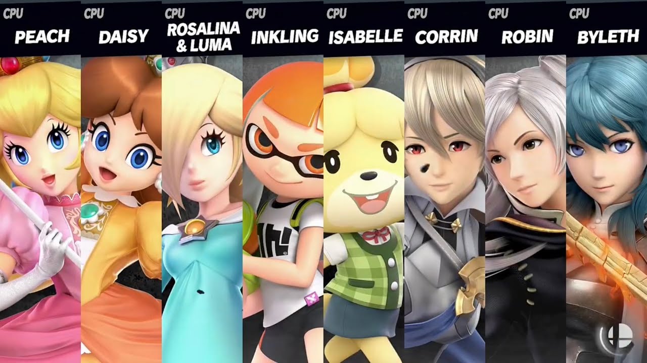 Super Smash Bros. Ultimate - Women battle