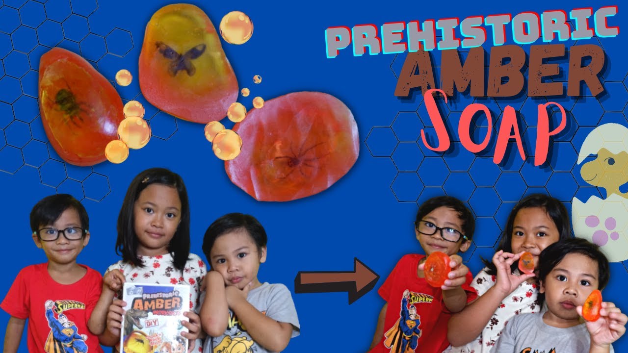 Prehistoric Amber Workshop (Soap Making) || Fun Activities for Kids at Home || Kids at Home