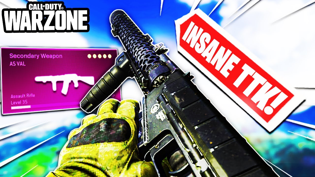 this *NO RECOIL* SEASON 4 AS VAL CLASS SETUP has INSANE TTK! (Call of Duty Warzone)