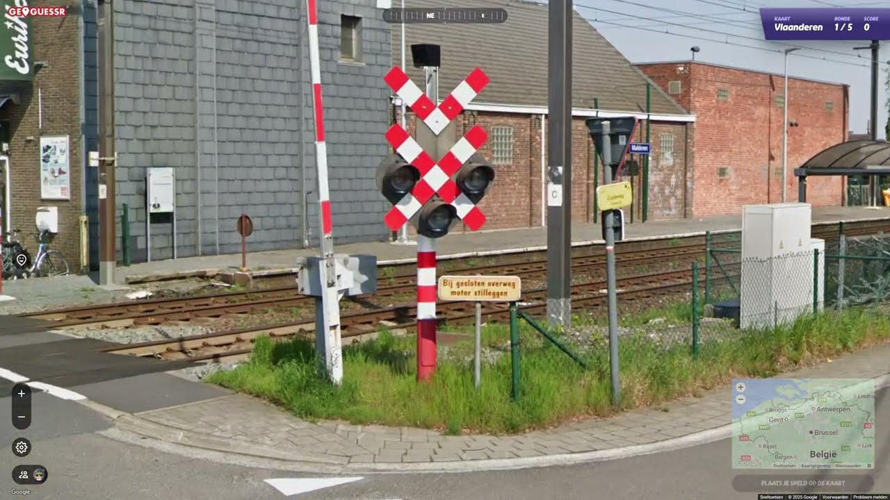 GeoGuessr - NO MOVE - Vlaanderen (Flanders, Belgium) / Day 32