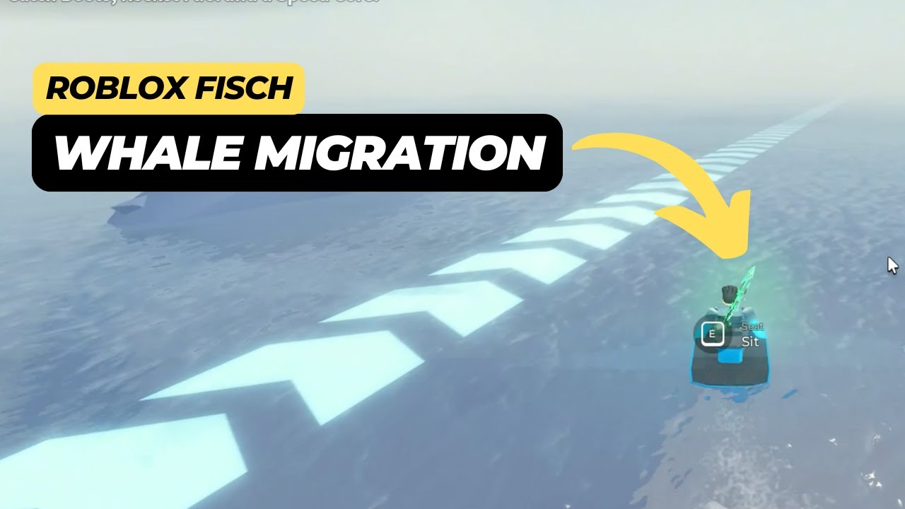 How to Find Whale Migration in Roblox Fisch