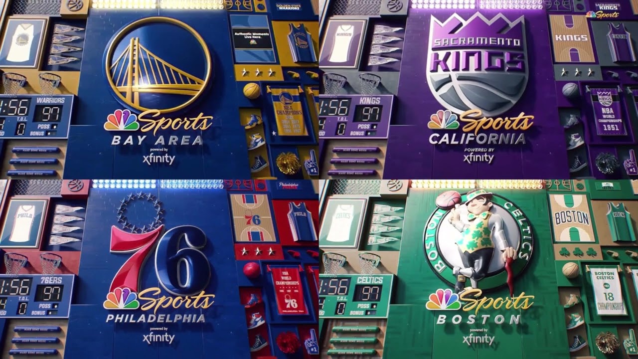 NBA on NBC Sports regional networks theme