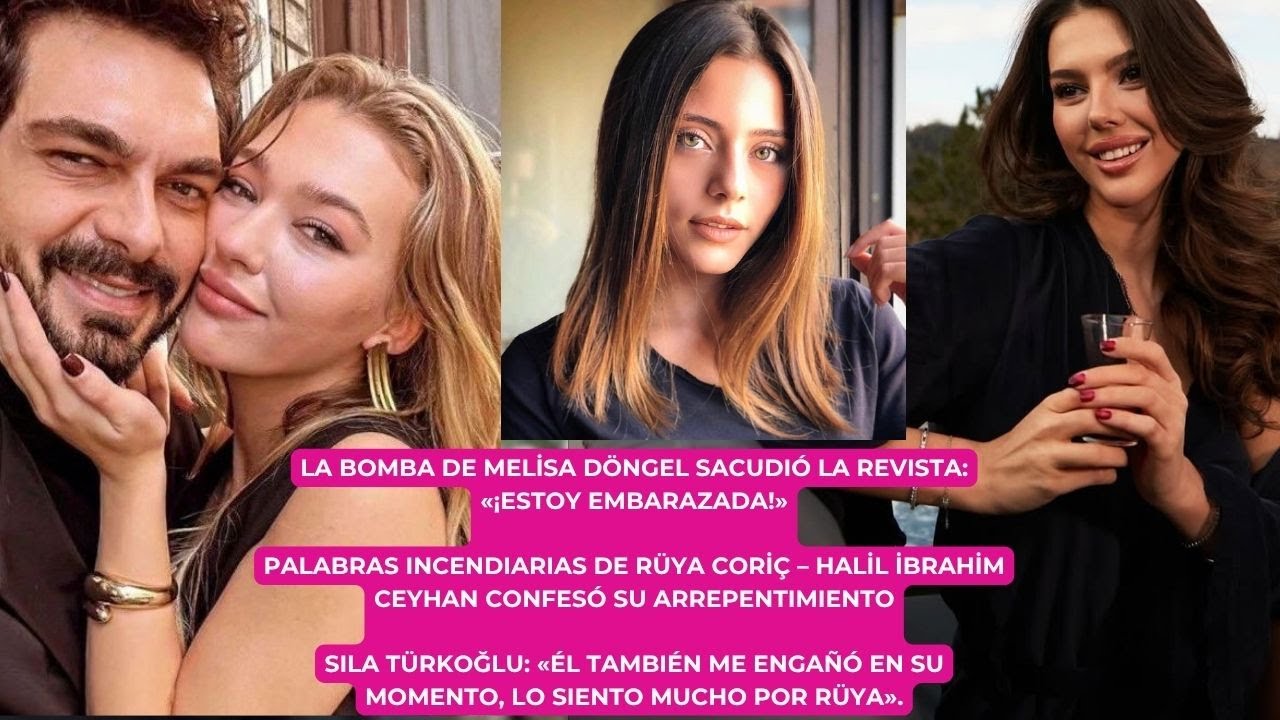 Бомба Melisa Döngel взволнована журналом: «Я беременна!» Зажигательные слова ..........