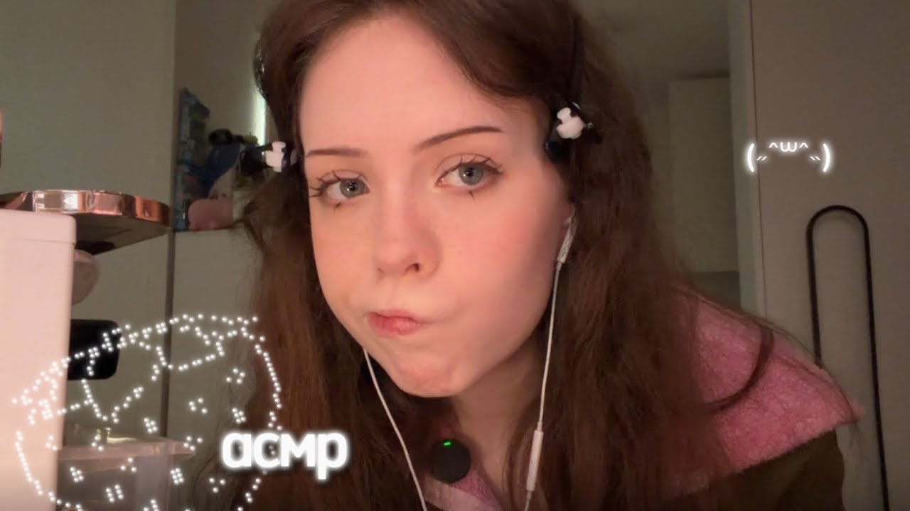 асмр крашусь и болтаю 🍓