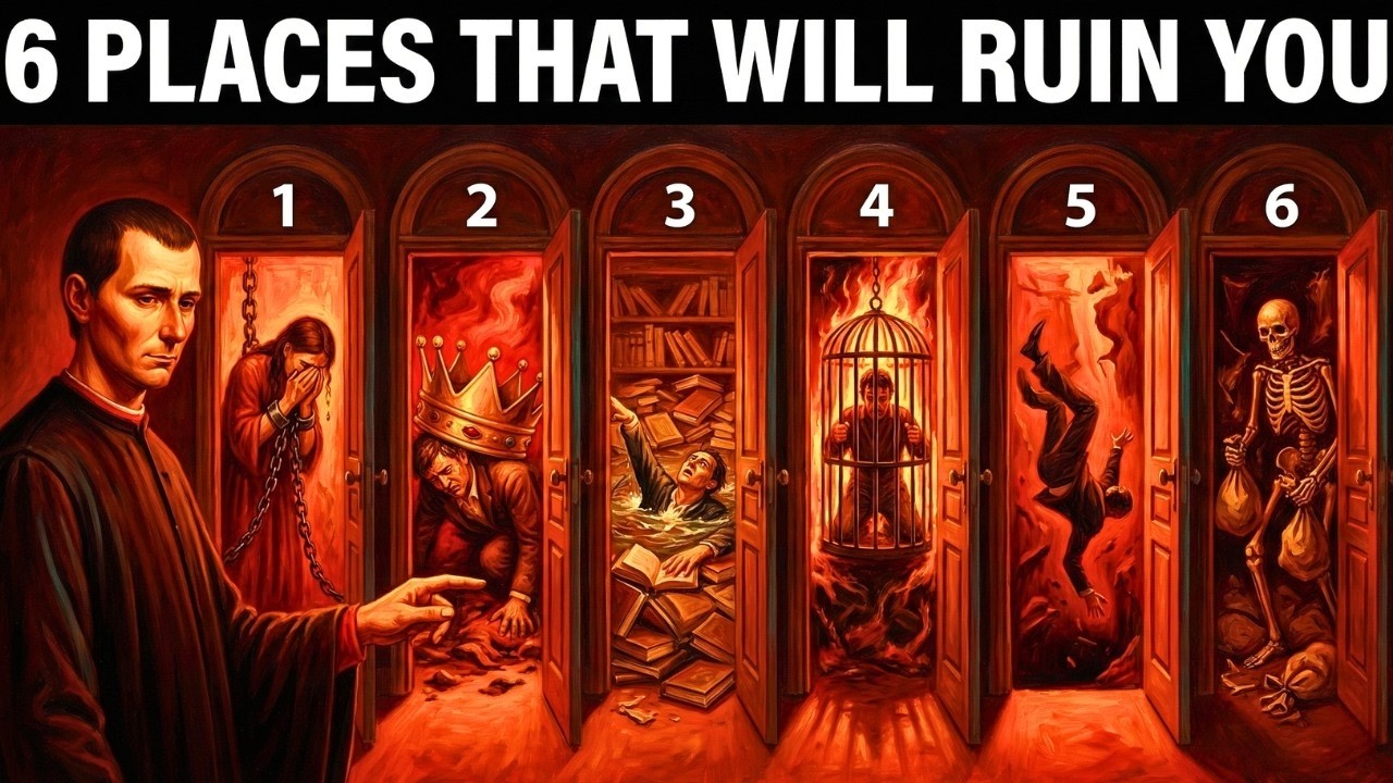 6 Places That Will RUIN You — Machiavelli’s Warning (Must Watch)