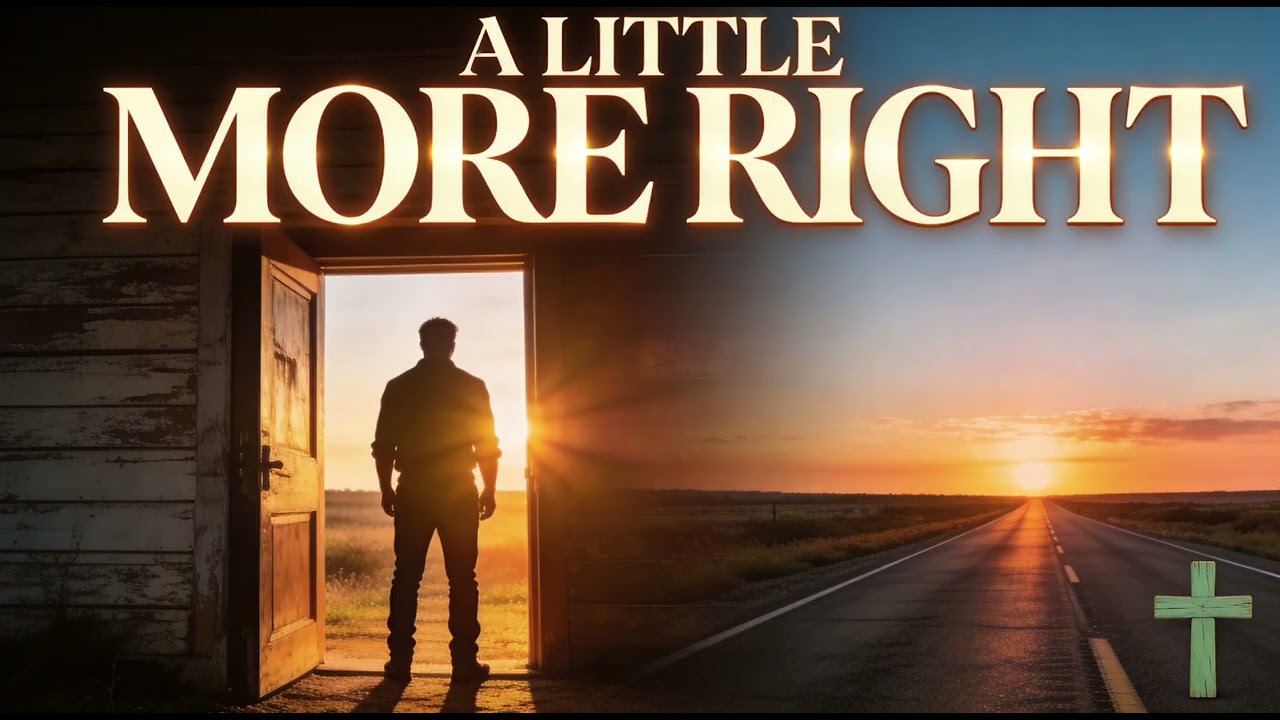 A Little More Right - Redemption Country Ballad | Christian Country Song