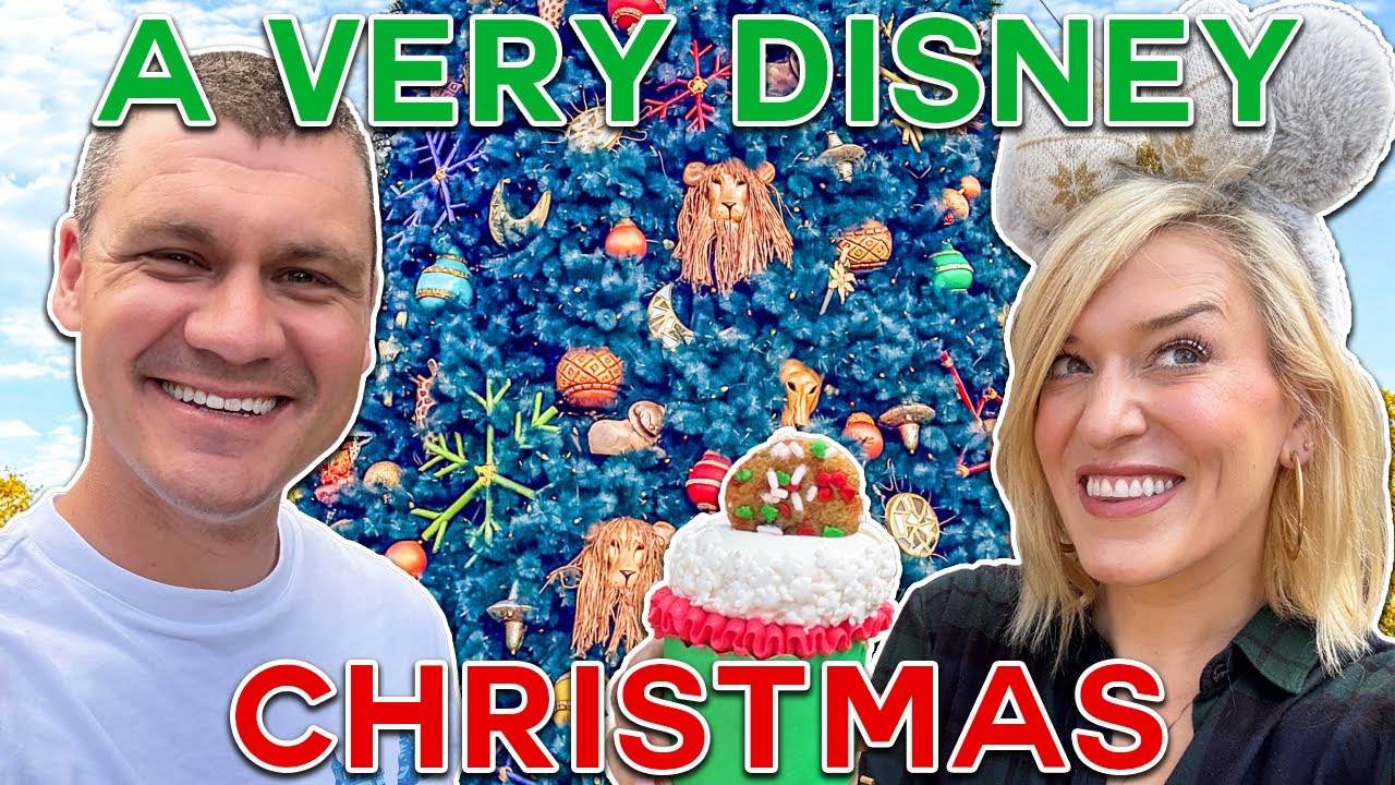 Christmas In Disney World: Santa, Snacks, And Holiday Puppets  | Disney's Animal Kingdom