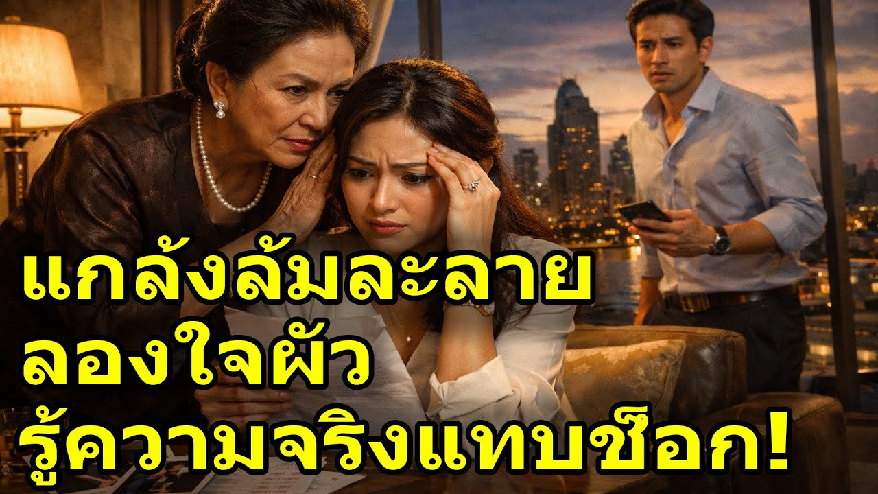 แกล้งหมดตัวลองใจผัวรัก สุดท้ายโดนถีบหัวส่ง! แต่ขอโทษที... แม่ฉันรวยและดุมาก!