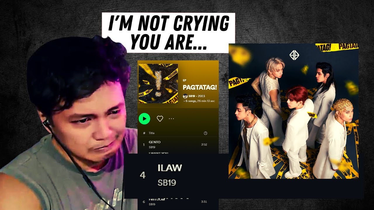 Chuck LOSES IT while reacting to SB19's PAGTATAG EP!