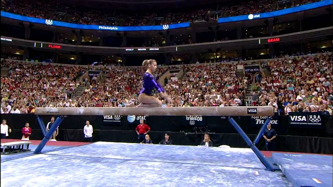 Alicia Sacramone - Balance Beam - 2008 Olympic Trials - Day 2