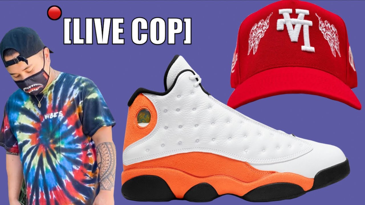 🔴 JORDAN 13 STARFISH & RICHIE LE X KTHLA RED HAT