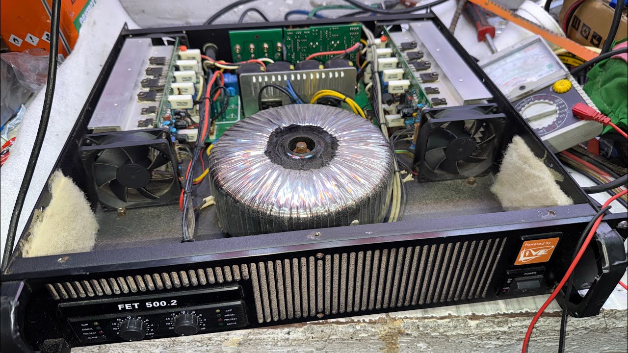 Nadisgrasya ko ang live fet 500.2 power amplifier tips kung paanu e fix bias kapag umiinit