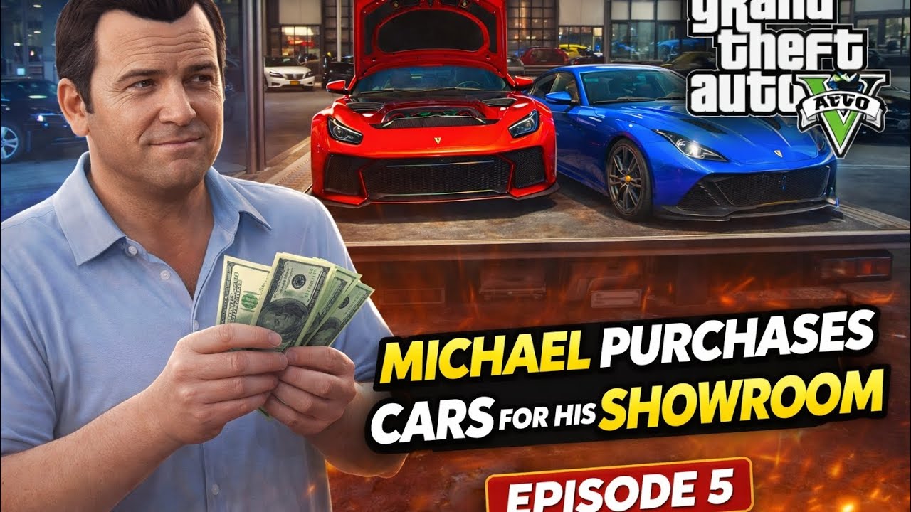 Michael purchase car 🚗 for his showroom ||GTA5 GAMEPLAY #GAMEPLAY #GAMING #CAR #VIRAL 