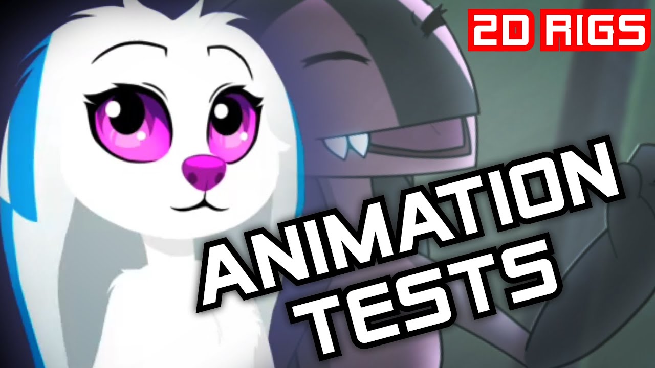 Animation Tests: 2D Character Rigs REEL (Toon Boom Harmony + After Effects)