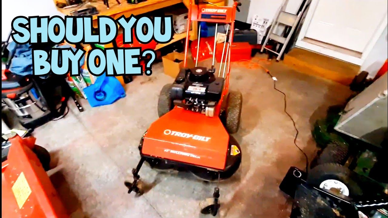 Обзор газонокосилки Troy Bilt 33 дюйма с широким захватом