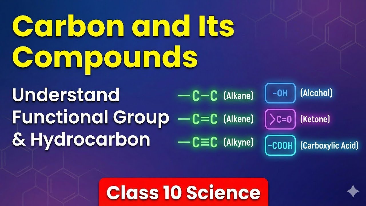 Class 10 - Carbon and It's Compunds #science #ncert #gujaratboard #boardexampreparation 