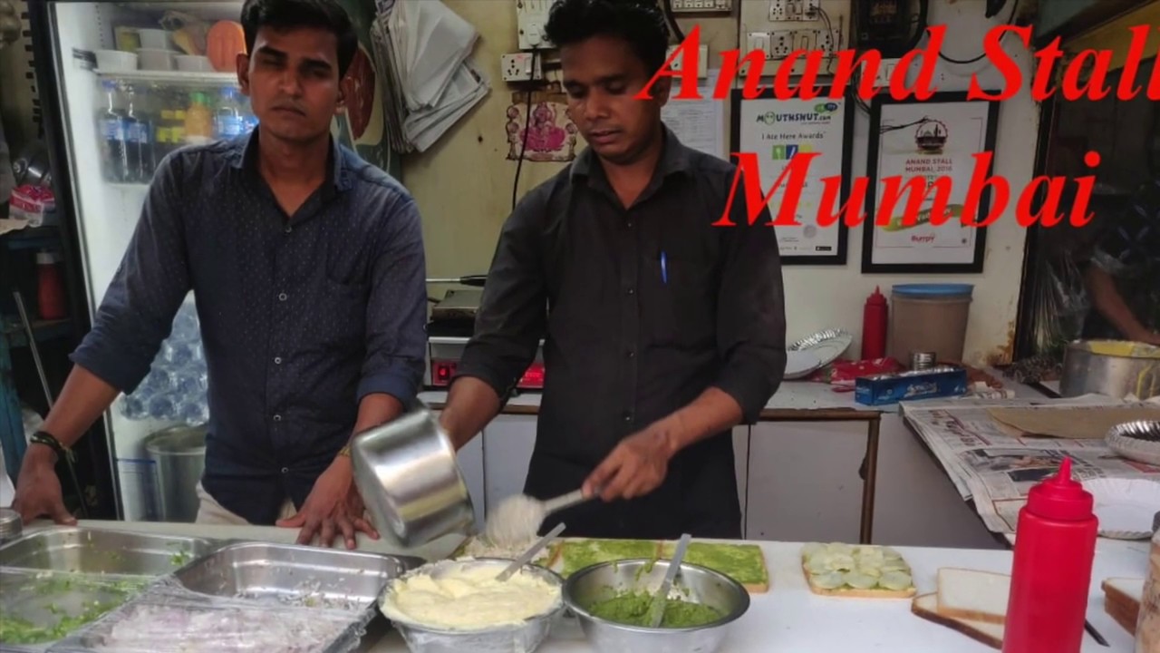 ANAND STALL | MITHIBAI COLLEGE | FAMOUS MUMBAI SANDWICH