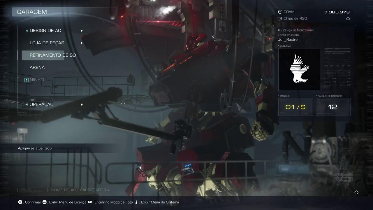 Armored Core VI Fires of Rubicon Tentando Rank S Em todas as missões(Gameplay em Live)