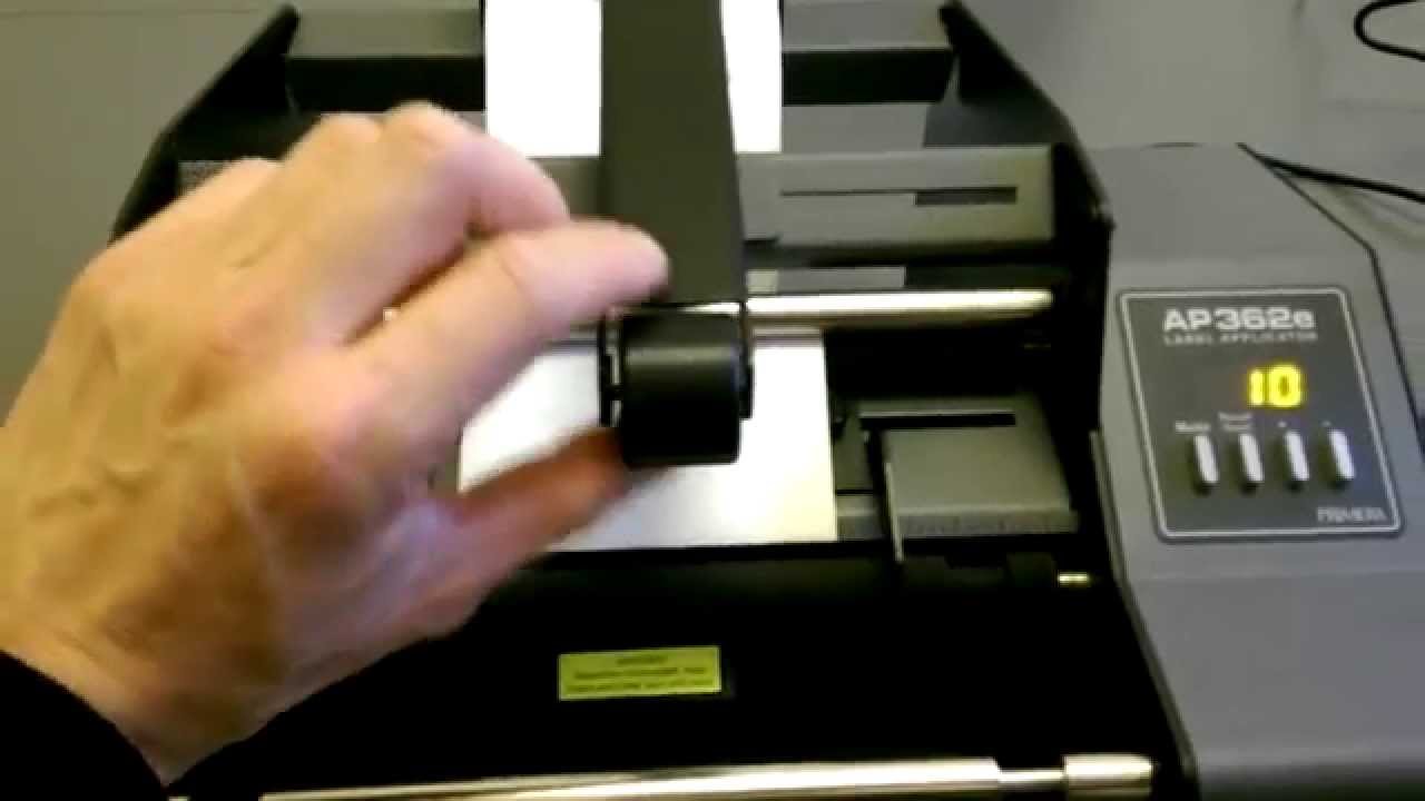 Flaschen etikettieren mit AP362e