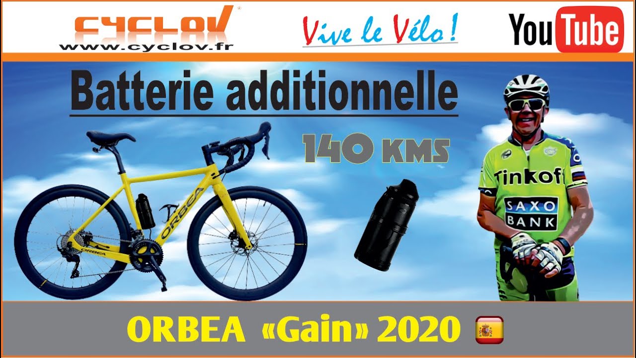 Test batterie additionnelle ORBEA 