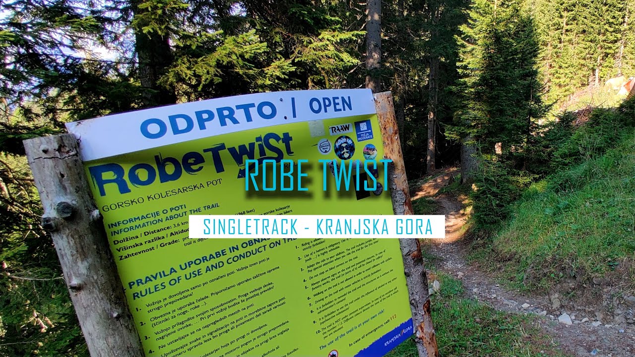 MTB v krásnej lokalite #Robe Twist Kranjska Gora #Tip na bike#Slovinsko krásna príroda#ingletrail