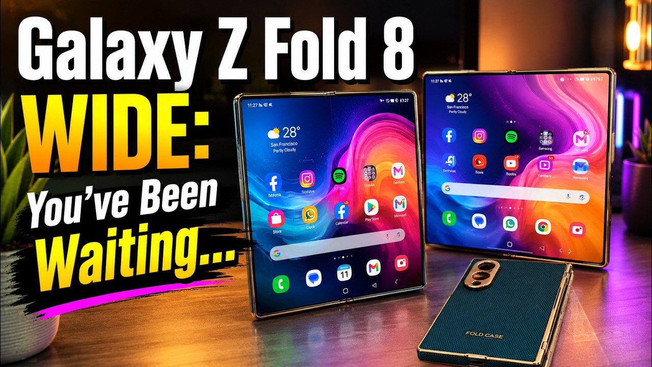 Galaxy Z Fold 8 ШИРОКИЙ, которого вы так ждали...