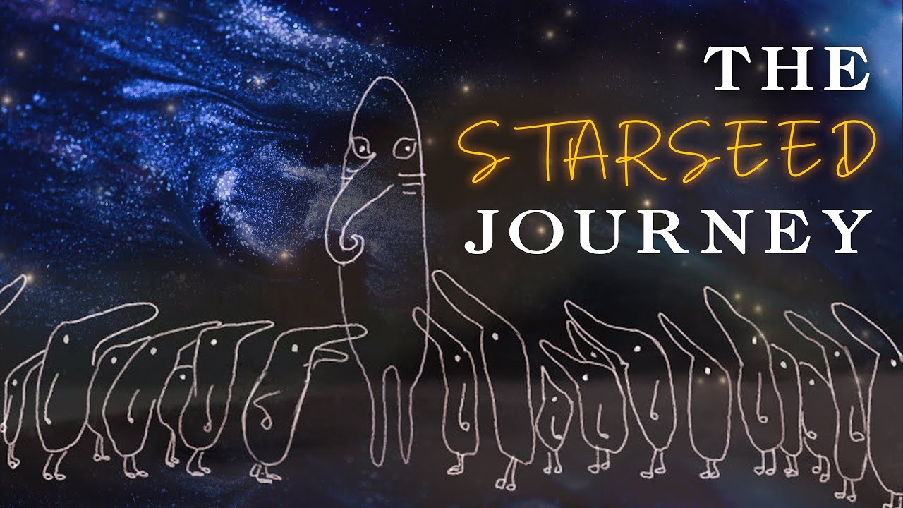 THE STARSEED JOURNEY 💫🌞 - ASMR Spiritual Animation ( Soft Spoken Poetry )