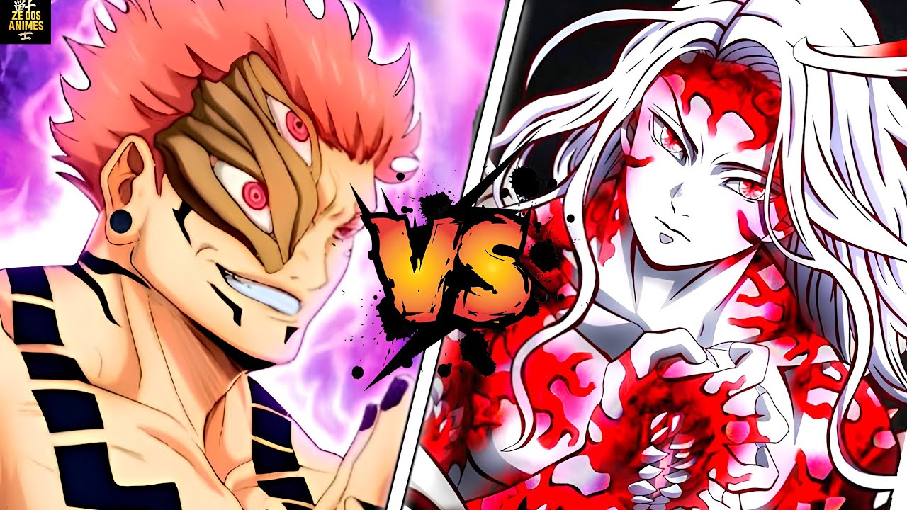 RYOMEN SUKUNA VS MUZAN KIBUTSUJI! QUEM VENCERIA? (Jujutsu Kaisen vs Demon Slayer)