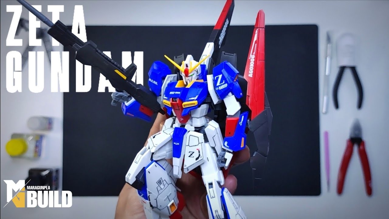 HG 1/144 ZETA GUNDAM | SPEED BUILD ASMR | BOOTLEG (JMS)