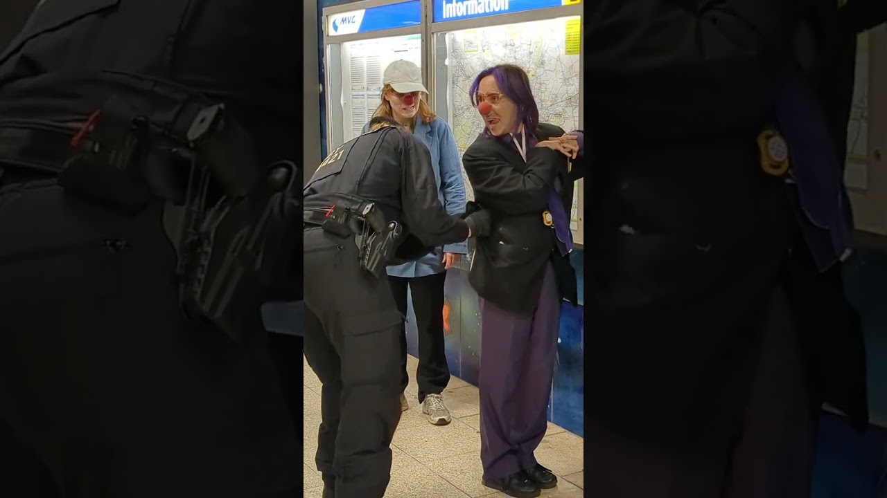 Clownpolizei VS Polizei M&uuml;nchen! 013 #Klimaschutz #Aktivismus