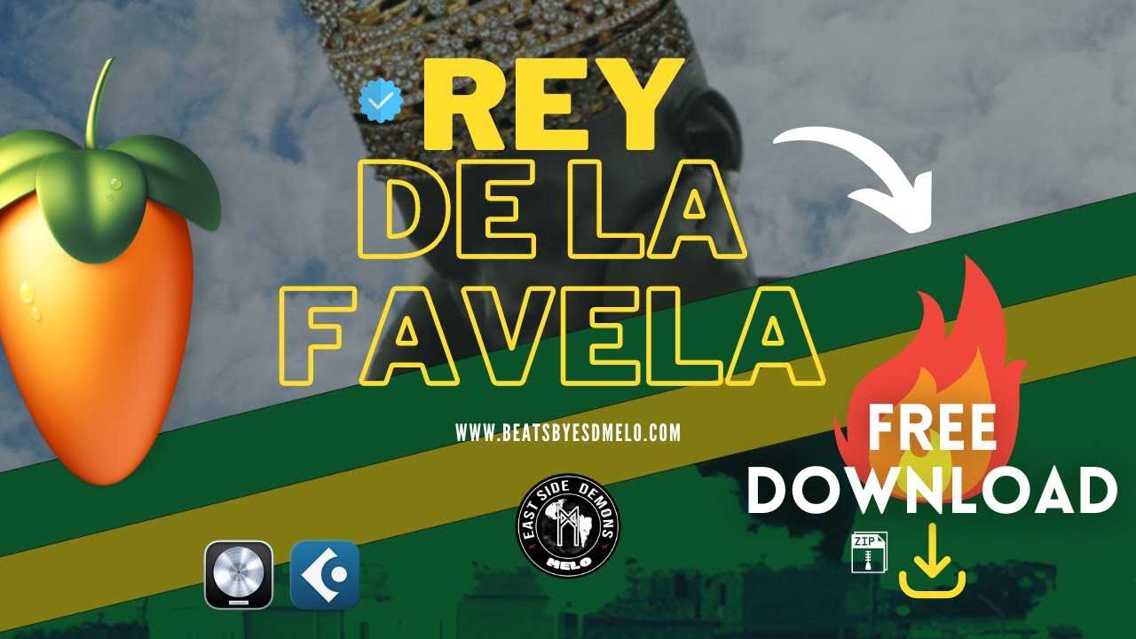 (Free Download) Baile Funk Sample Pack 🍍'' Rey De La Favela '' 🌴 | Brasilian Funk Drumkit 2025