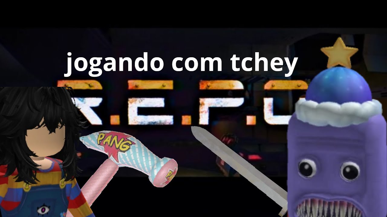 jogando repo com a tchey