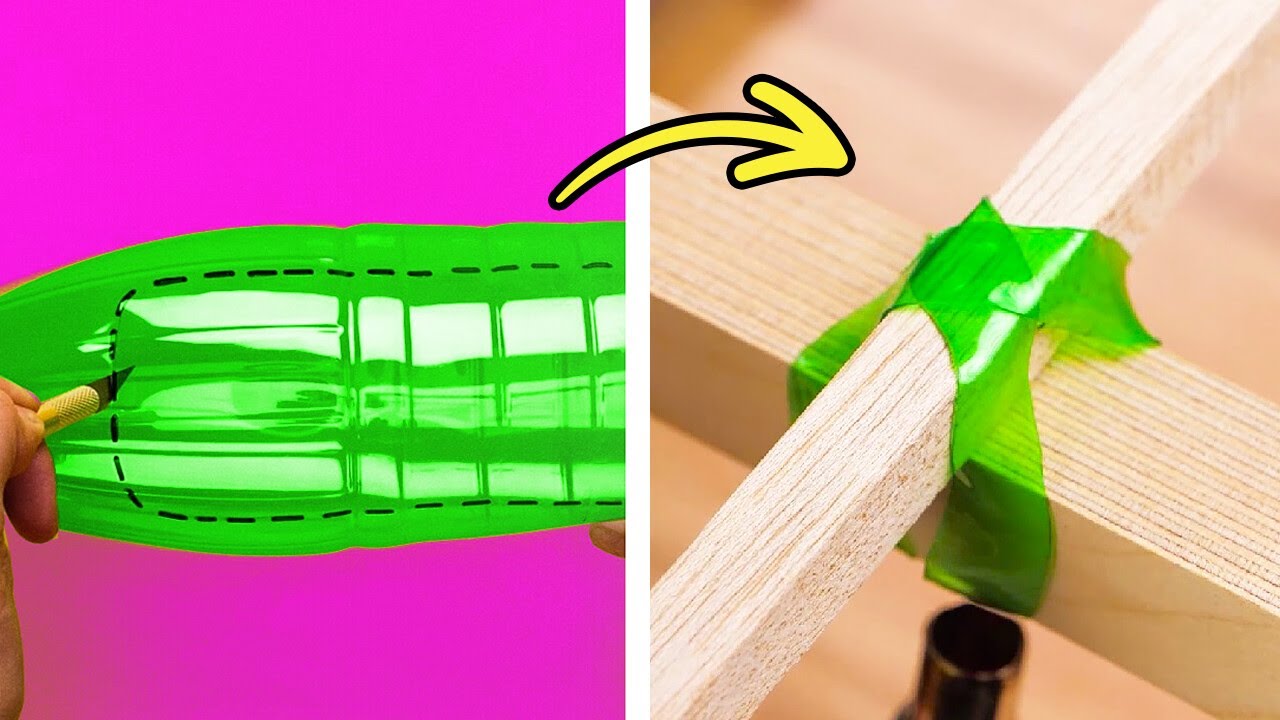 Plastik şişeleri geri dönüştürmenin akıllı yolları. Geri Dönüştürülmüş Plastik Projeler ve Hack'ler
