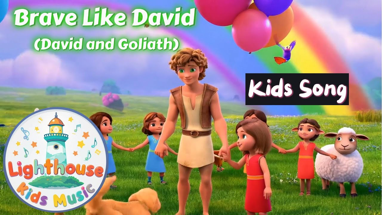 Brave Like David | 1 Samuel 17:45 | Song about David and Goliath | Kids Song | Christian Kids Music