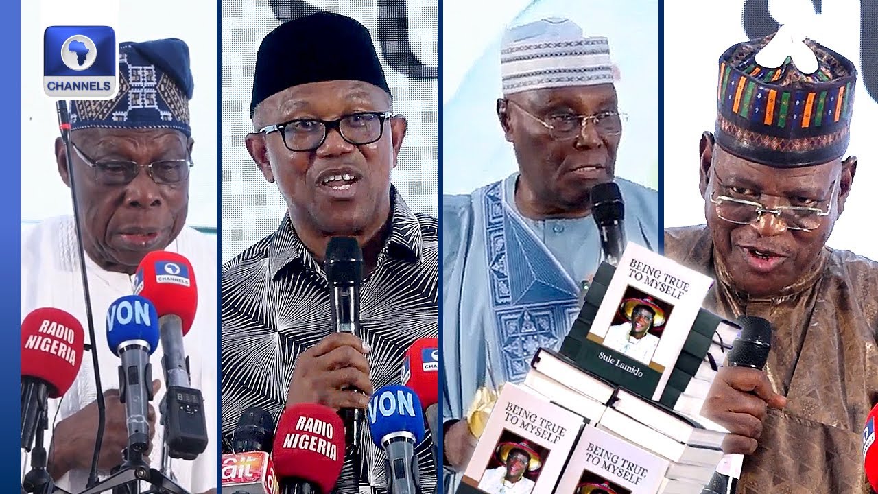 Obasanjo, Atiku, Peter Obi, Others Attend Sule Lamido's Book Launch In Abuja [Full Video]