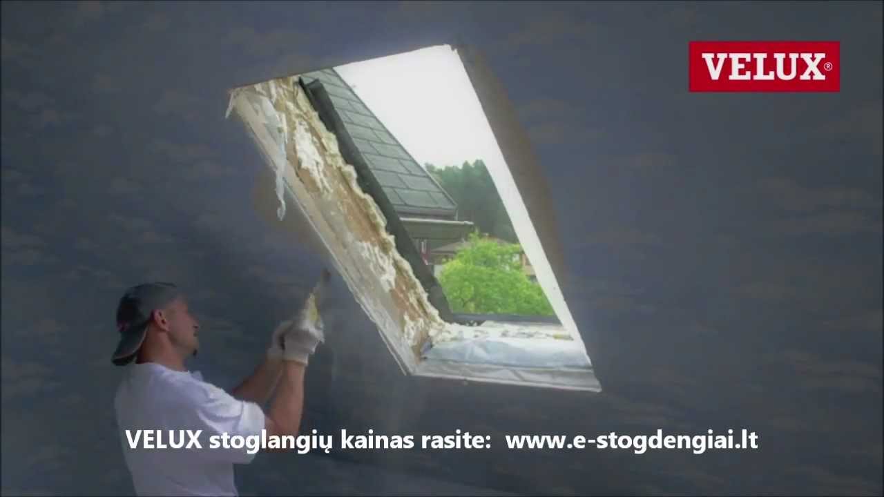 VELUX stogo lango keitimas, montavimas (lietuvių k) | e-Stogdengiai.lt