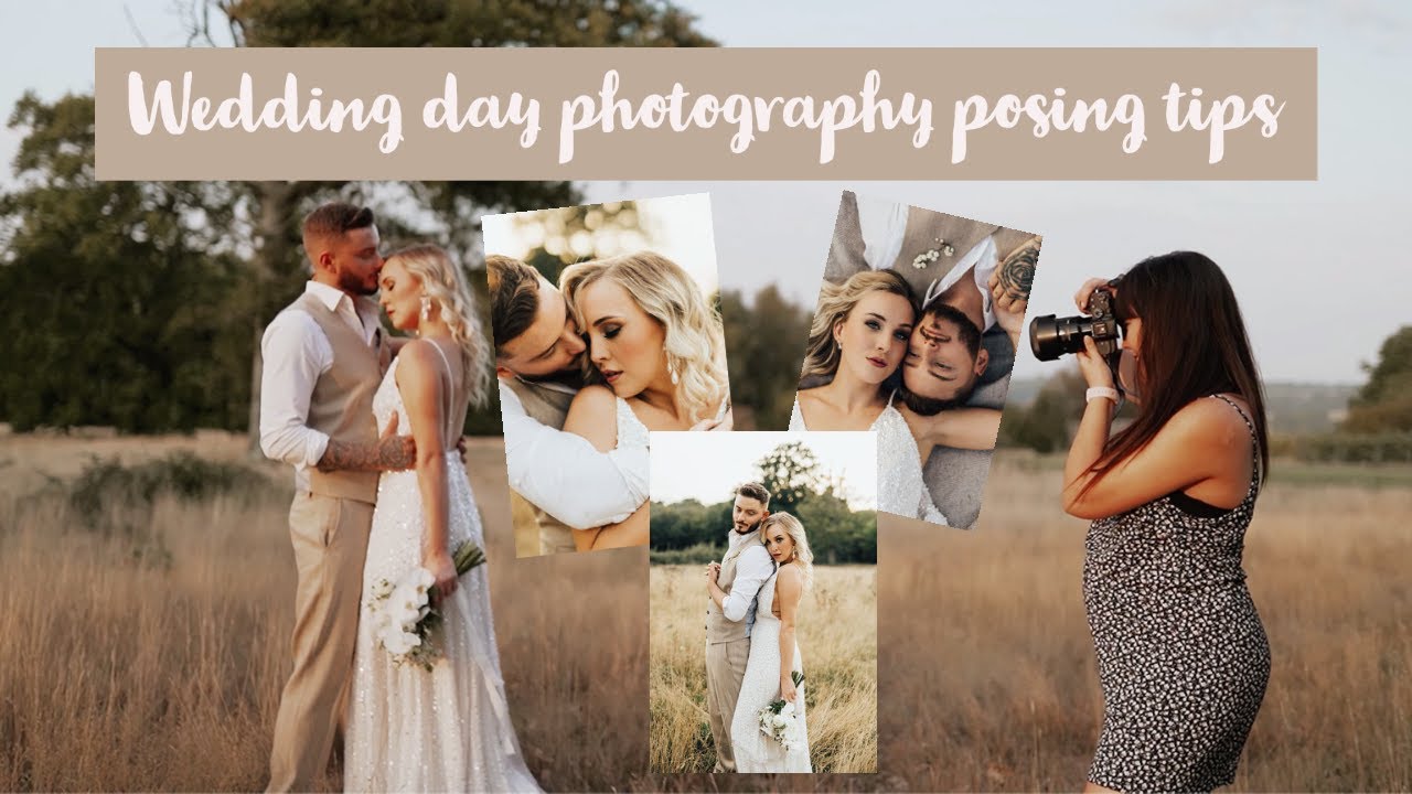Tips for posing a couple on a wedding day- 20+ poses in 10 minutes!
