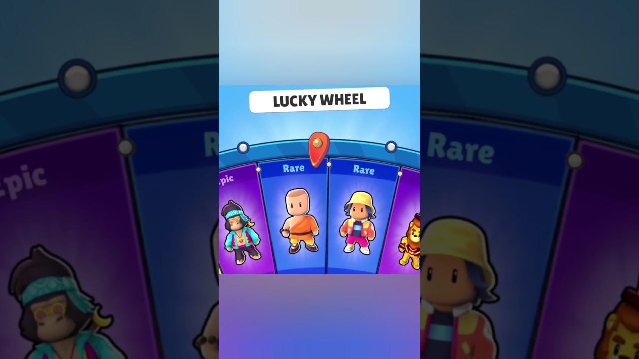 Epic on lucky wheel | stumble guys 