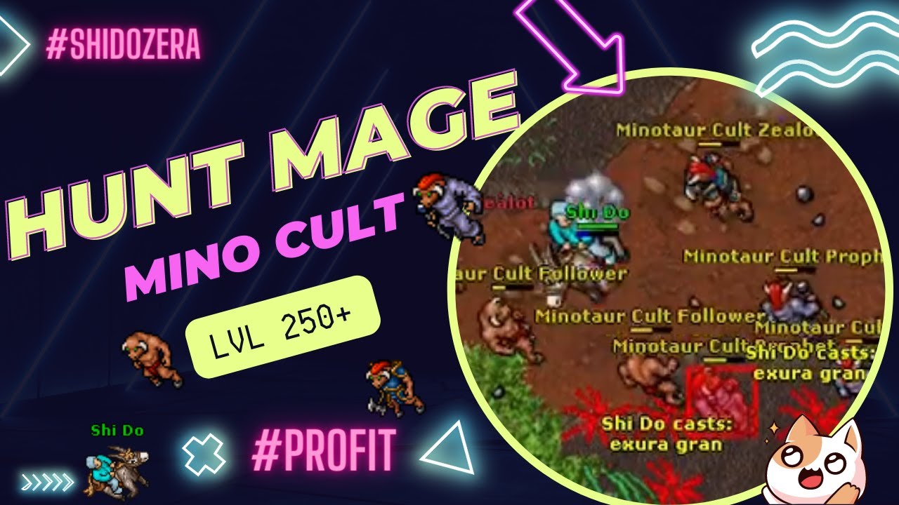 HUNT MAGE LVL 250 PROFIT 🧙‍♂️💰