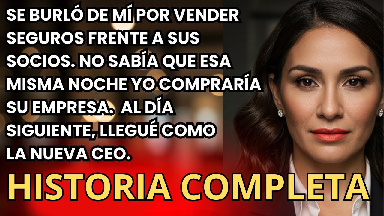 Mi Esposo Me Humilló Frente a Sus Socios por Mi Trabajo—No Sabía que Compré la Empresa Donde Trabaja