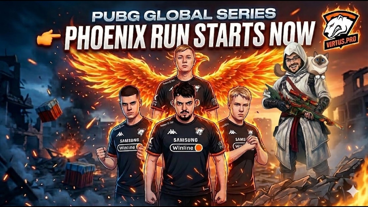 🔴  IZ PEPELA DO TRONA | PUBG GLOBAL SERIES - Survival Stage | Virtus.Pro 🐻 | !kick !predict !discord