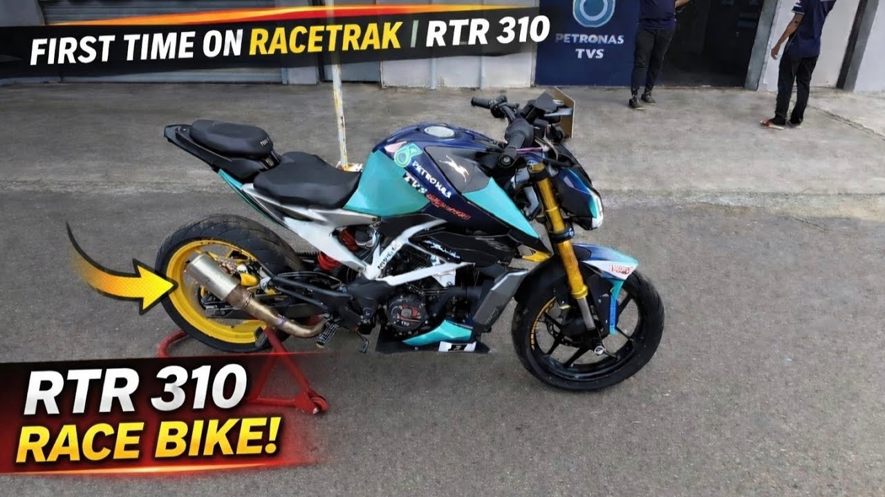 TVS Apache RTR 310 Race Bike Malayalam Walk around | Difference from the stock bike!!! 